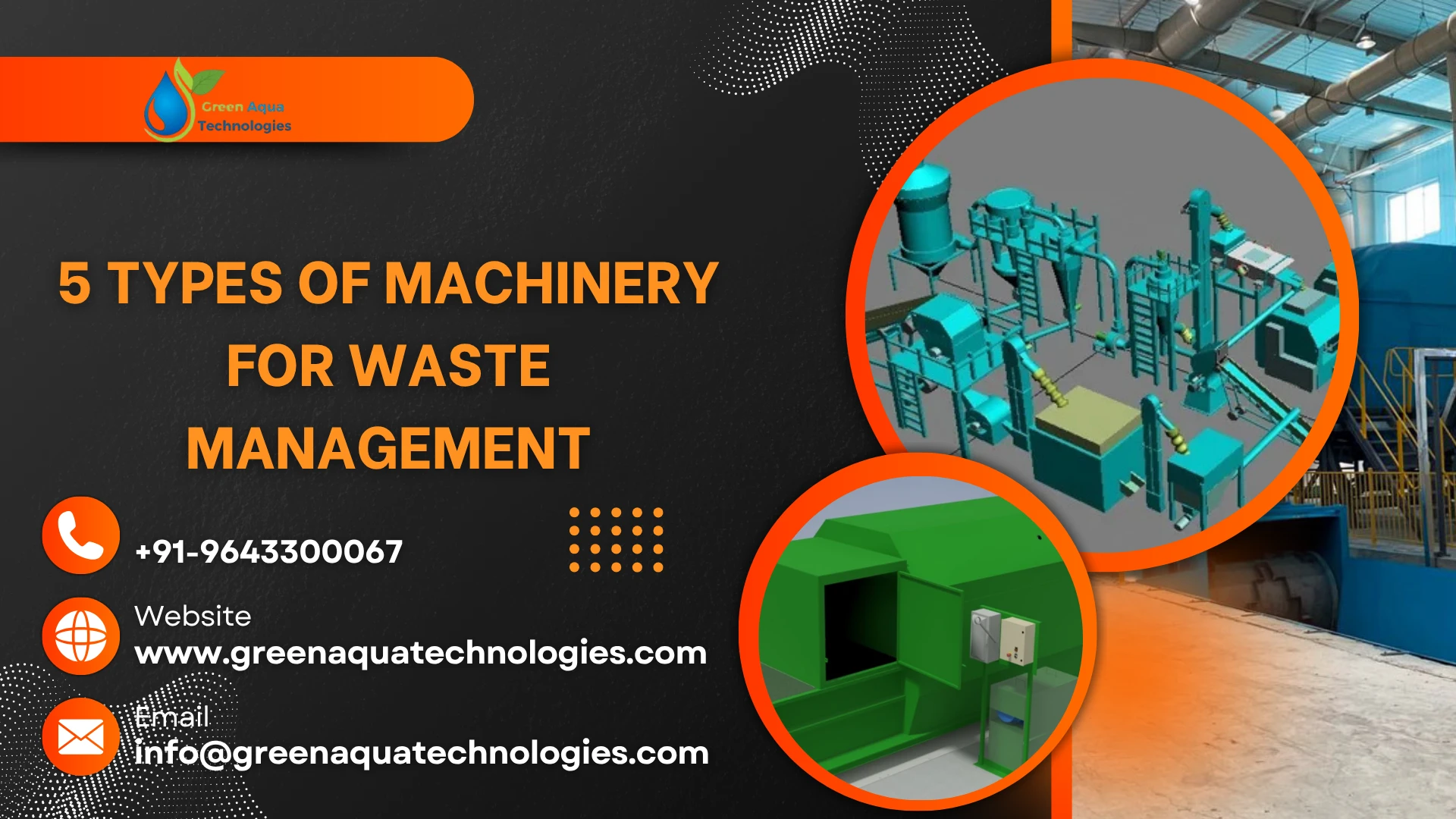 You are currently viewing 5 Types of Machinery for Waste Management