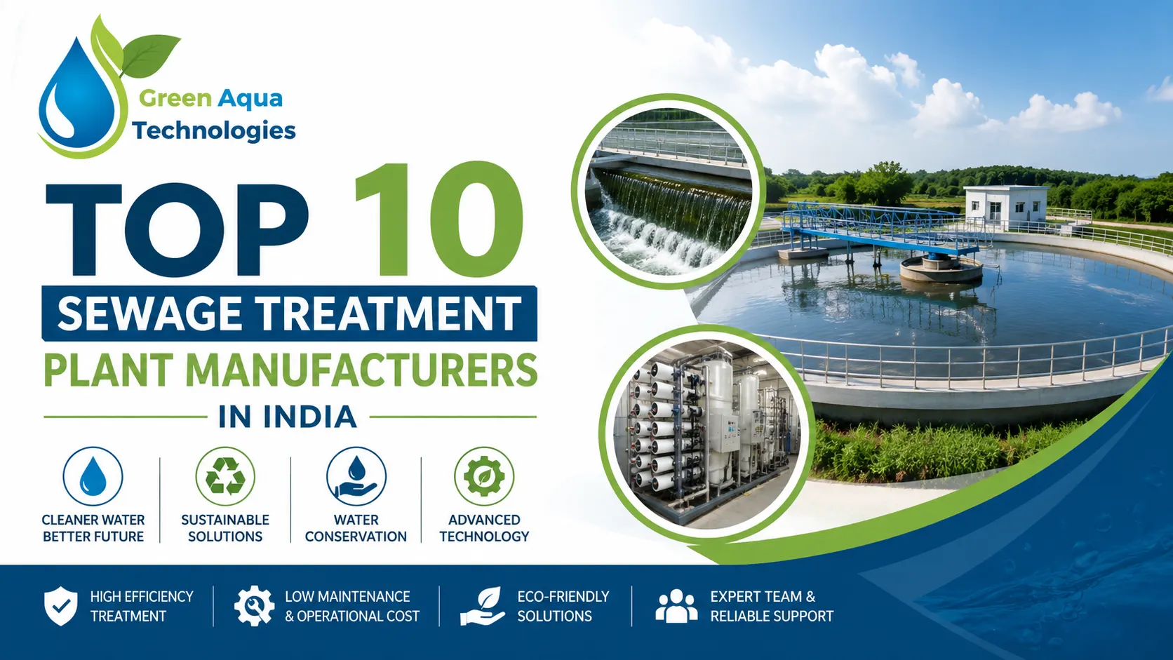 You are currently viewing TOP 10 Sewage Treatment Plant Manufacturers in India